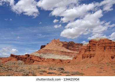 The Castle at Capitol Reef National Park in Utah - Shutterstock ID 134425904