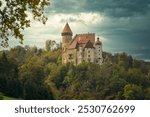 Castle Clam in Austria in autumn