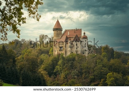 Similar – Image, Stock Photo Upper castle Castle