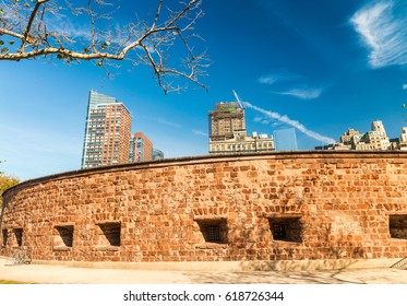 Castle Clinton In Downtown Manhattan.