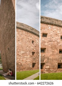 Castle Clinton With Tourists