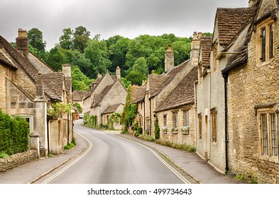 Castle Combe Village, Wiltshire, England