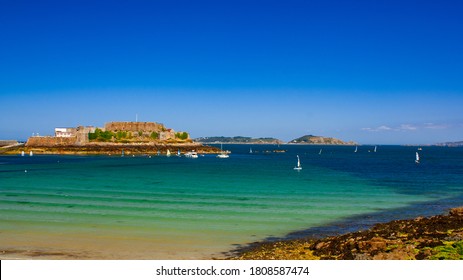 Castle Cornet And Havelet Bay Guernsey