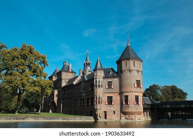 Castle De Haar near Utrecht in Netherlands 10.05.2018.