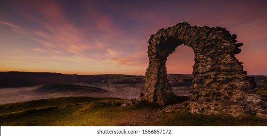 Castle Dinas Bran High Above Llangollen 