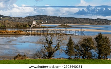 Castle Dow and Sheephaven Bay in Creeslough - County Donegal, Ireland.