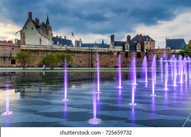 Castle Of The Dukes Of Brittany (Chateau Des Ducs De Bretagne) In Nantes, France