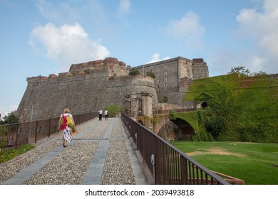 Castle  Fortress of Priamar at seaside in Savona, Italie