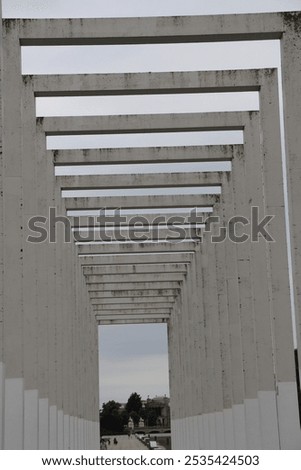 Similar – Image, Stock Photo Column with Schwerin city castle in the background