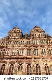 Castle Heidelberg On Sunny Winter