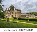 Castle Howard, near York England. English stately home architecture