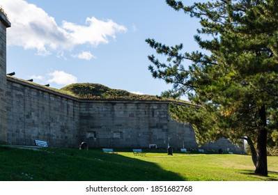 Castle Island Historical Site In Boston, MA