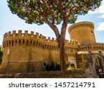 Castle of Julius II, Ostia Antica, Rome, Italy