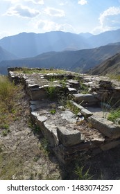 Castle Karon Archeological Site In Darvaz, Tajikistan 