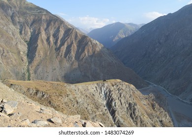 Castle Karon Archeological Site In Darvaz, Tajikistan 