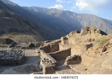 Castle Karon Archeological Site In Darvaz, Tajikistan 