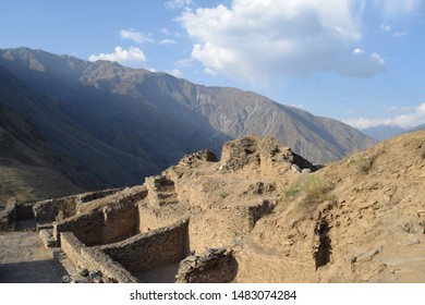 Castle Karon Archeological Site In Darvaz, Tajikistan 