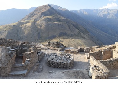 Castle Karon Archeological Site In Darvaz, Tajikistan 