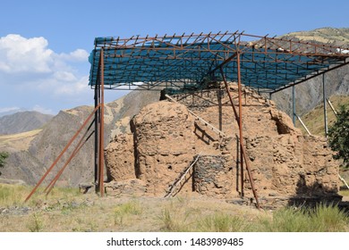 Castle Karon Archeological Site In Darvaz, Tajikistan 