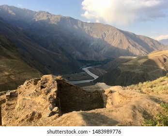 Castle Karon Archeological Site In GBAO, Tajikistan 