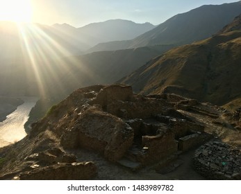 Castle Karon Archeological Site In GBAO, Tajikistan 