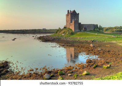 Castle In Kinvara On West Coast , Ireland