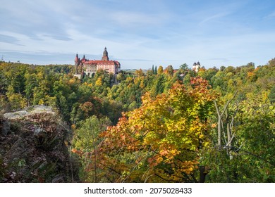 Castle Ksiaz In Walbrzych City Lower Silesia Poland 19-10-2021