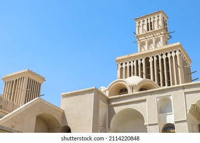 Castle and mansion of Aghazadeh and its windcatcher, Abarkook, Yazd Province, Iran