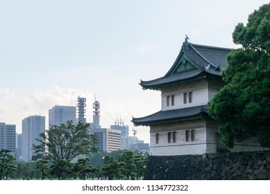 A Castle in a modern city, 浜離宮恩賜庭園