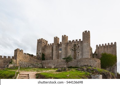 Castle Obidos,Portugal / National Monument,Castle Obidos Portugal / Romans established and the castle has a military style.