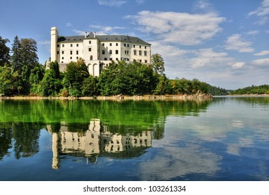 Castle Orlik In The Czech Republic