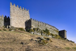 Remparts De Château, Château De Trancoso, Serra Da Estrela, Portugal