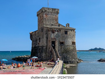 Castle Of Rapallo Italy Genoa