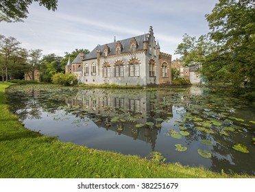 Castle reflection