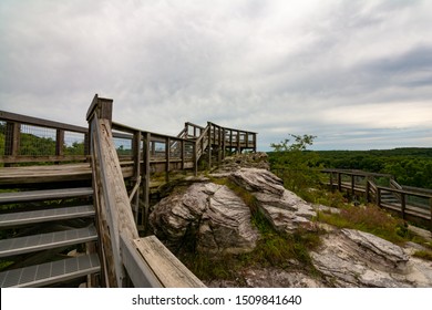 Castle Rock State Park, Illinois, USA.