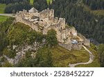 Castle ruin Ehrenberg at Reutte, Tyrol, Austria, Europe
