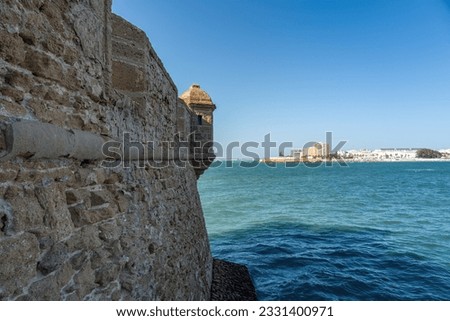 Castle of San Sebastian and Castle of Santa Catalina - Cadiz, Andalusia, Spain
