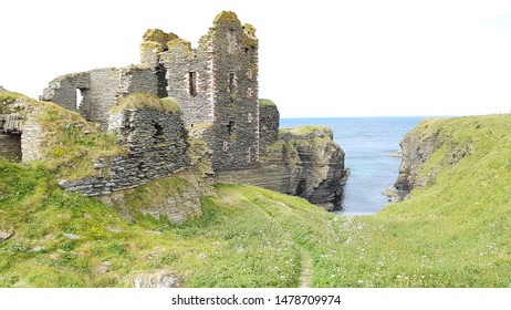 Castle Sinclair Girnigoe Ruins Scotland