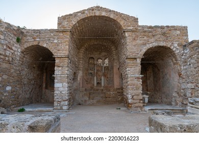 Castle Of Skyros, Ruins Of Old Byzantine Church