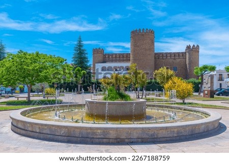 Castle in Spanish town Zafra