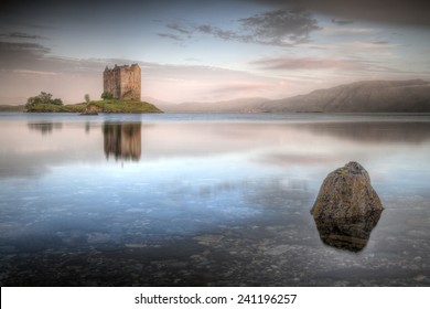 Castle Stalker In Scotland 