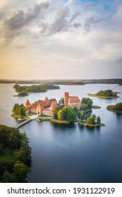 Castle Trakai In Lithuania, Europe