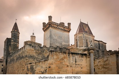 Castle Of Uzes In The Gard, France