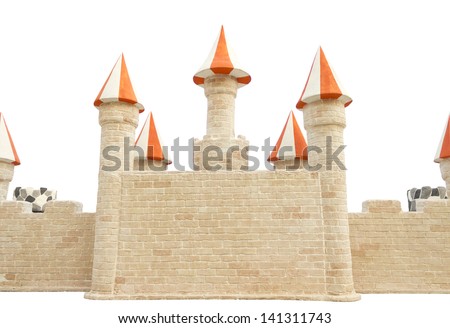 castle walls.