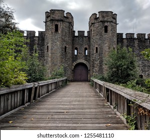 Castle Walls And Back Door