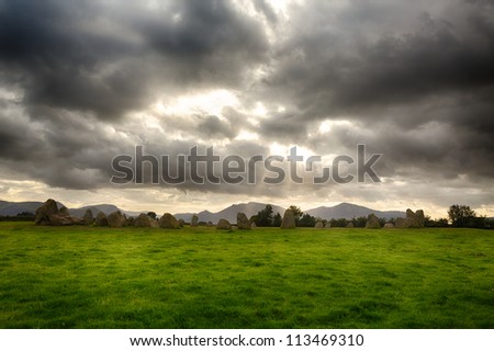 Similar – Image, Stock Photo Britain Keswick England