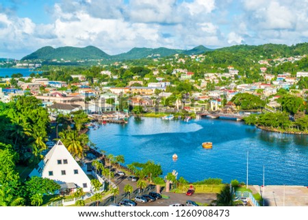 Castries, St Lucia, Eastern Caribbean