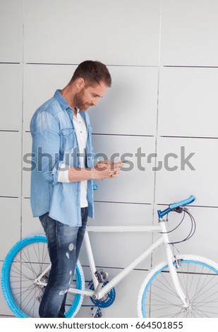 Image, Stock Photo Casual guy Lifestyle Style