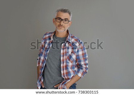 Similar – Image, Stock Photo Happy 50+ | UT Dresden