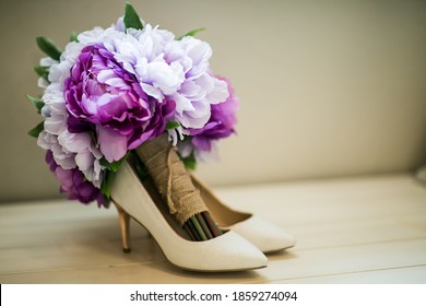 Casual Wedding Shoes With No People For Wedding